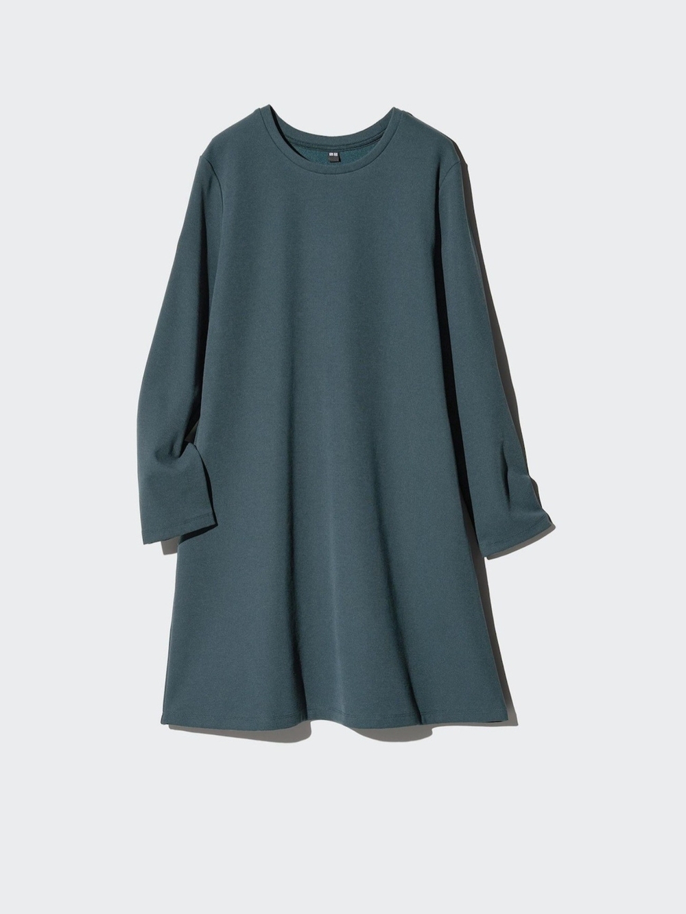 Uniqlo Dark Teal Long Sleeve Dress Size S